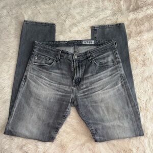 AG Adriano Goldschmied “The matchbox” slim straight Men's Gray Jeans